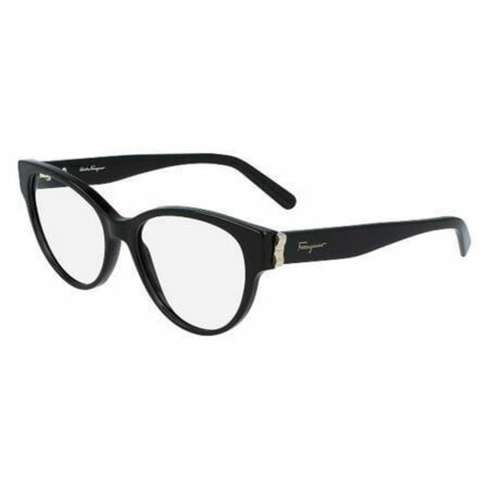 NEW Salvatore Ferragamo SF 2863 001 Black Eyeglasses 53mm with SF Case